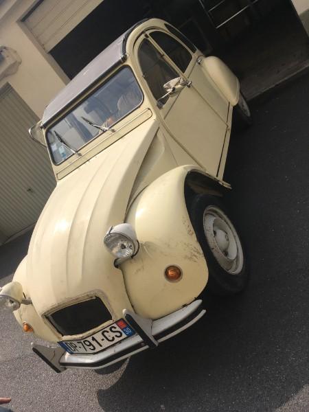 Restauration de Citroën 2CV