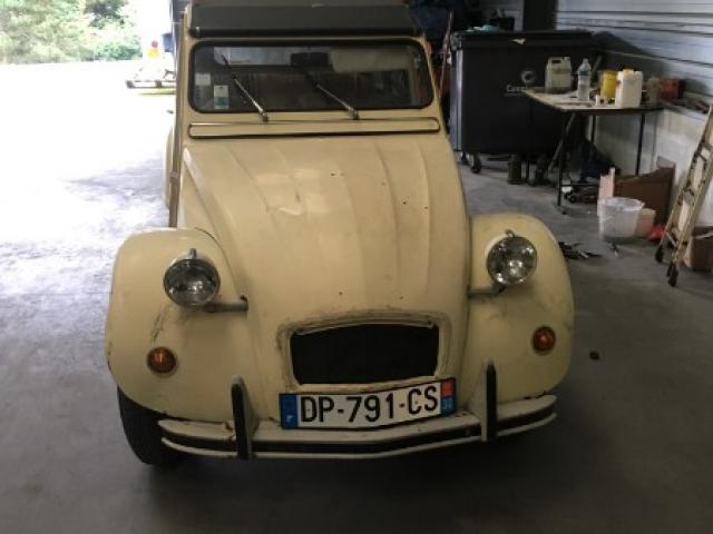 Restauration de Citroën 2CV