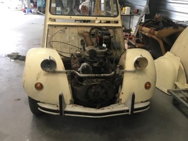 Restauration de Citroën 2CV