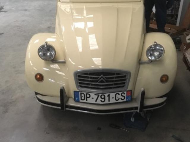 Restauration de Citroën 2CV